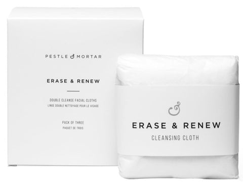 Double Sided Face Cloths - Pack of 3