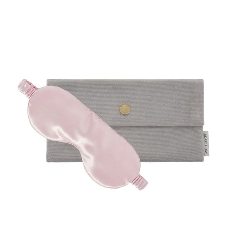 Silk Eye Mask Blush Pink