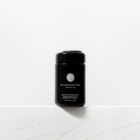 Native Hibiscus Polish - wasseraktiviertes Enzympulver-Peeling und tiefenreinigende Maske